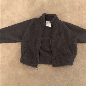 Grey Sherpa Jacket fro Hollister